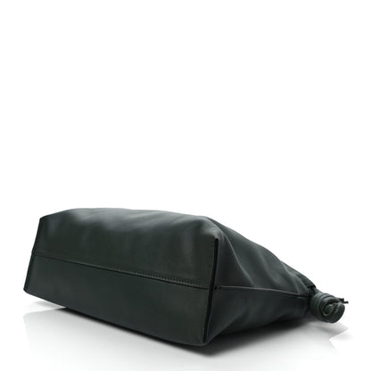 Loewe Nappa Flamenco Knot Clutch Khaki 6 of 8