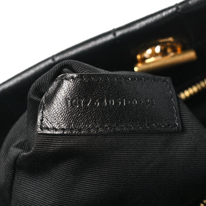 Saint Laurent Lambskin Carre Quilted Mini Shopping Bag Black 7 of 10