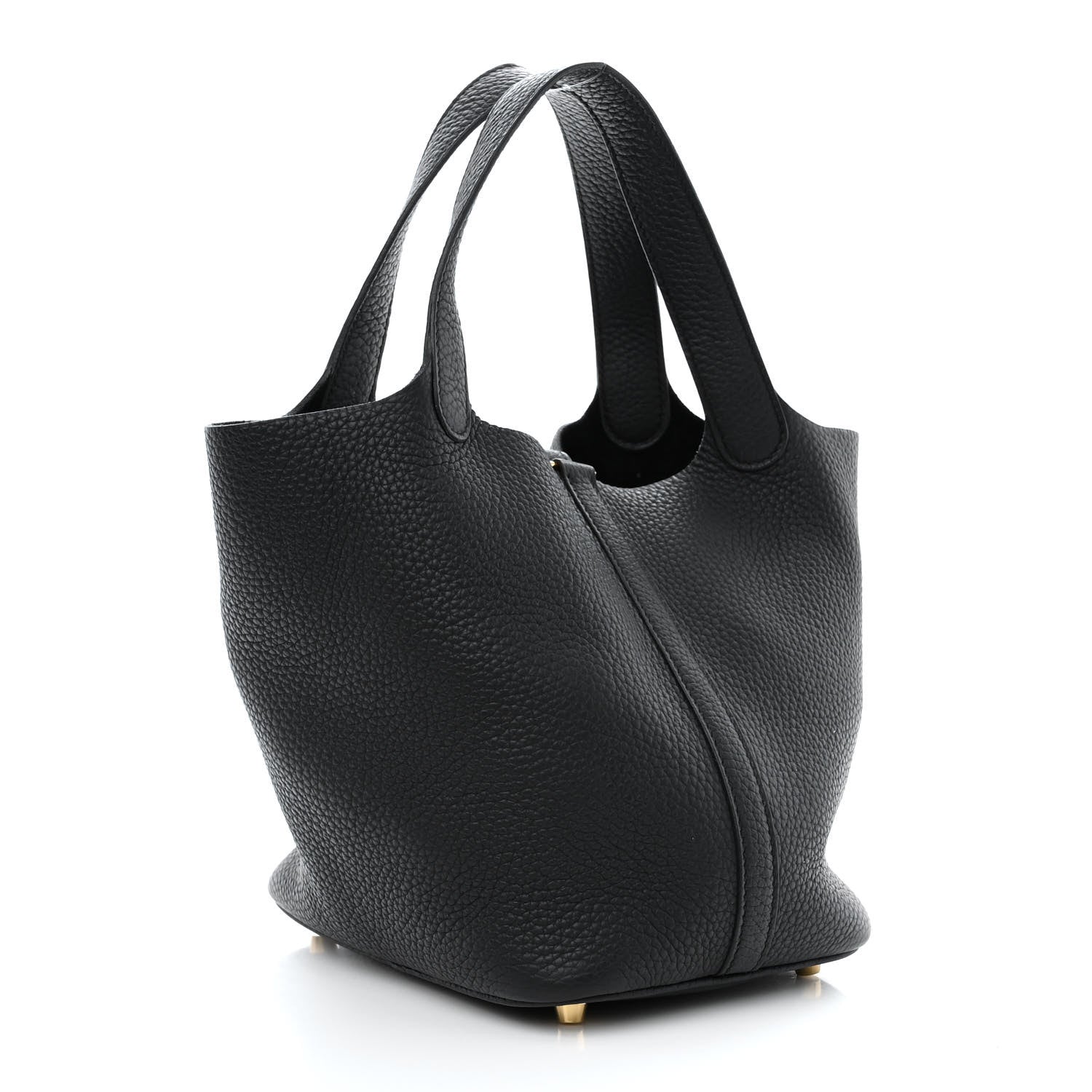 Hermes Taurillon Clemence Picotin Lock 18 PM Black 3 of 10