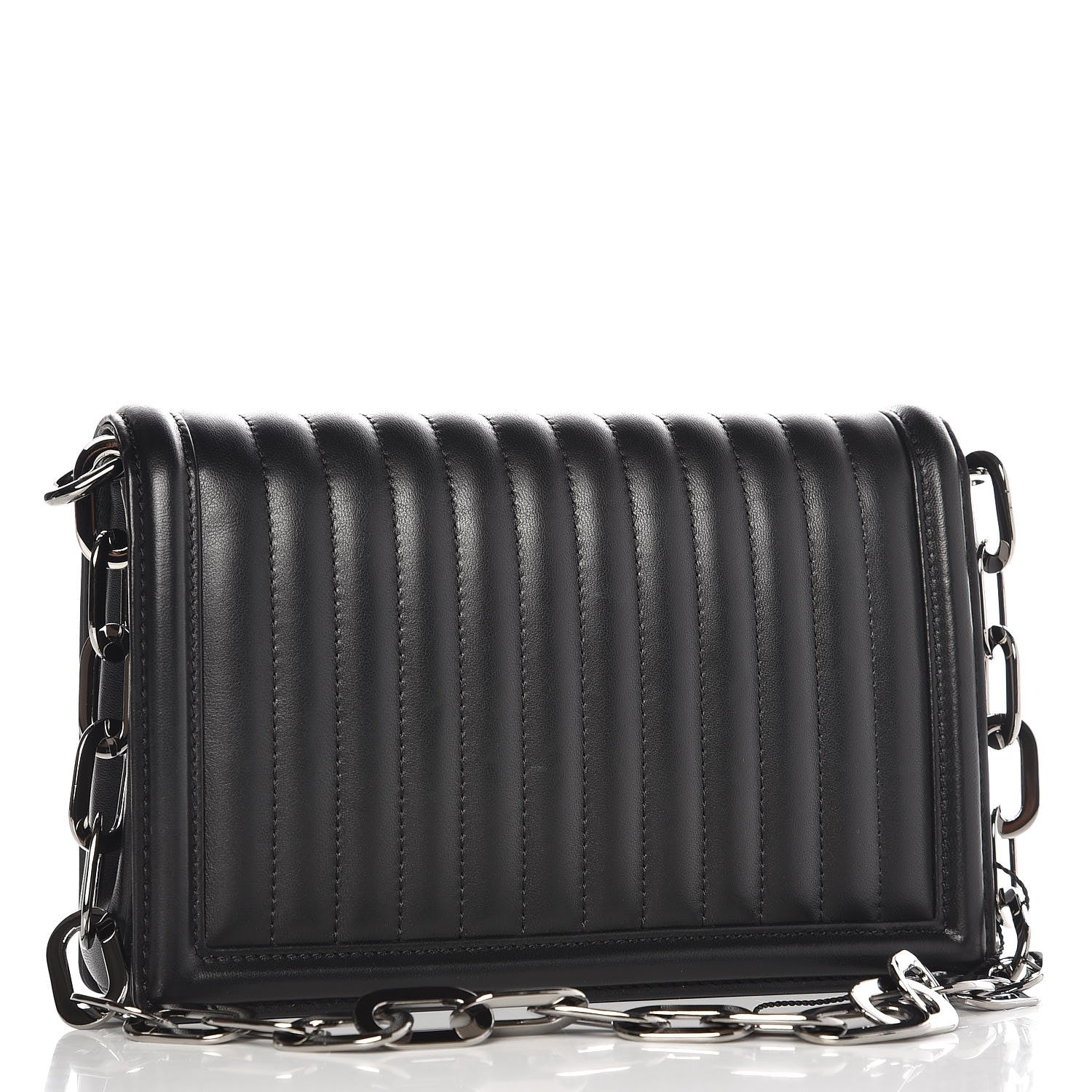 Dolce & Gabbana Nappa Quilted DG Shoulder Bag Black 3 of 6