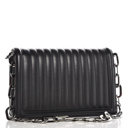 Dolce & Gabbana Nappa Quilted DG Shoulder Bag Black 3 of 6