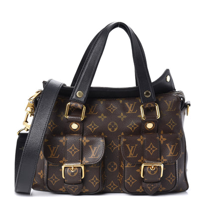Louis Vuitton Monogram Manhattan NM Black 1 of 13