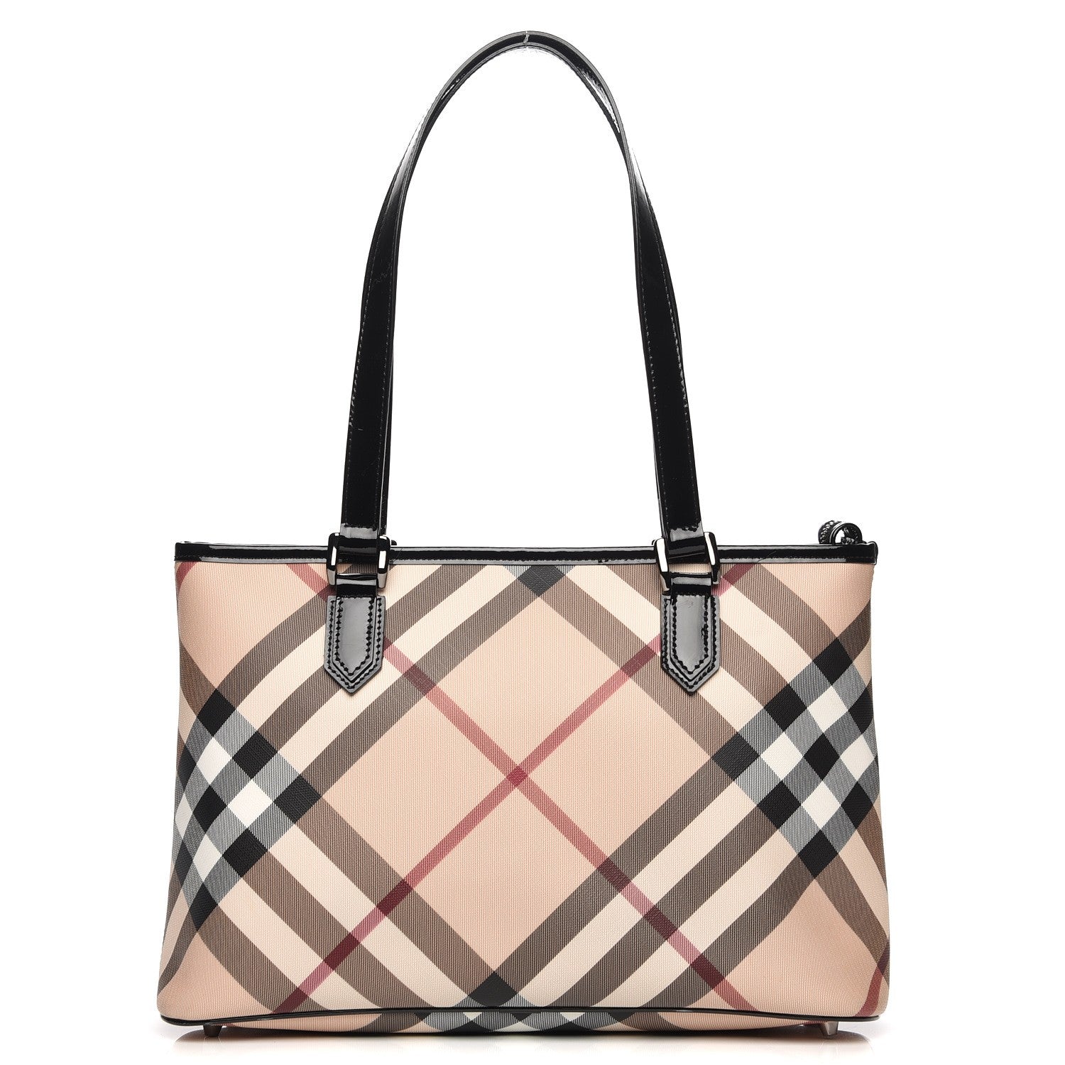 Burberry Supernova Check Regent Tote Black 1 of 9