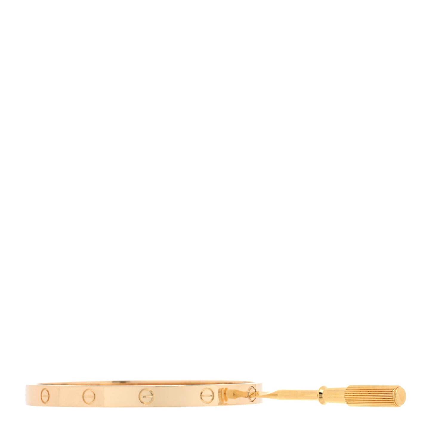 18K Yellow Gold LOVE Bracelet 20