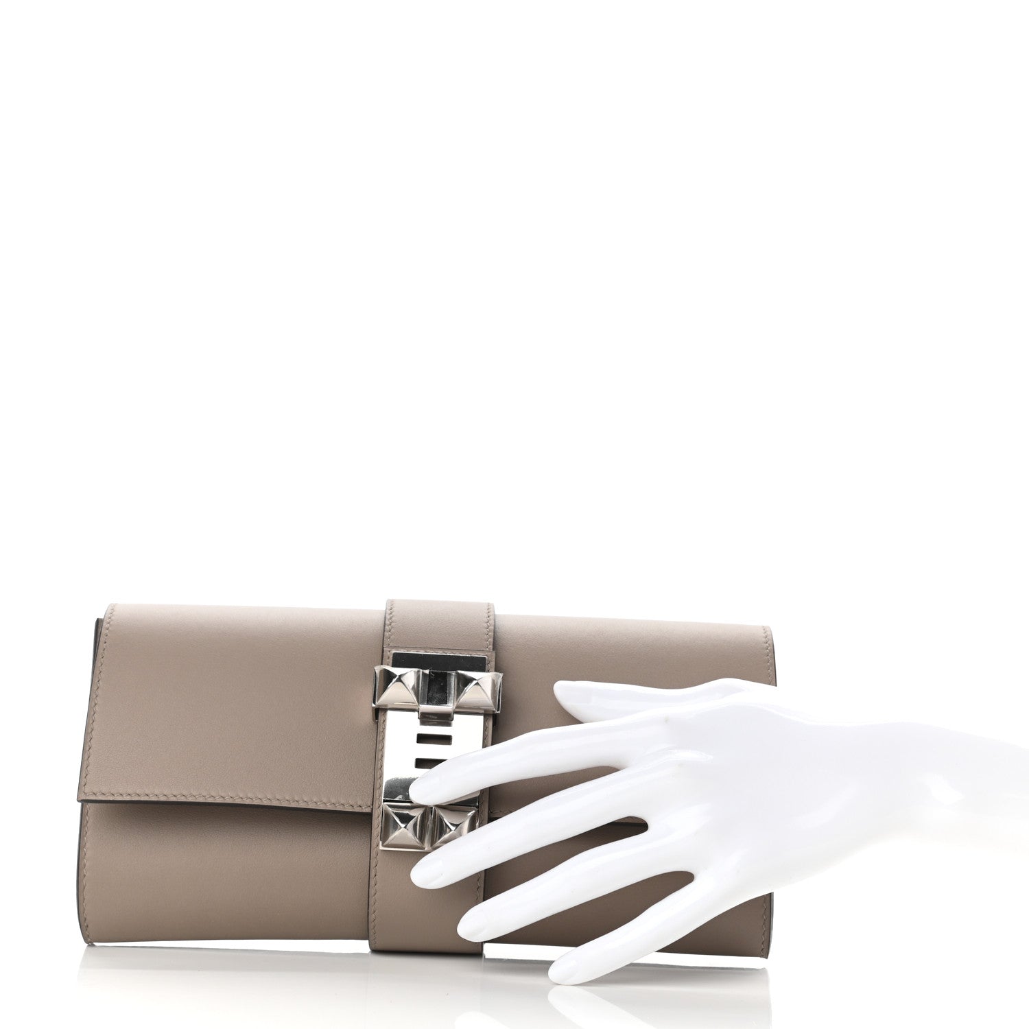 Hermes Swift Medor 23 Clutch Gris Asphalte 2 of 7