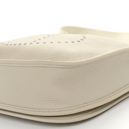 Hermes Taurillon Clemence Evelyne III PM Gris Perle 10 of 10
