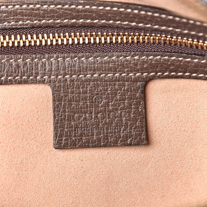 Gucci GG Supreme Monogram Web Small Ophidia Shoulder Bag Brown 6 of 10