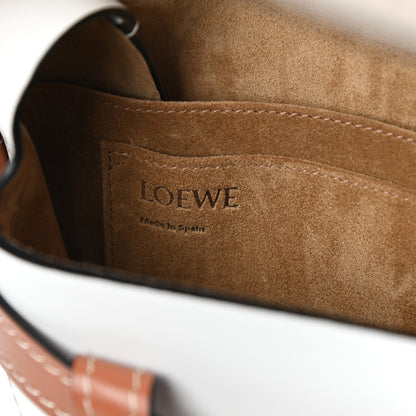 Loewe Calfskin Small Gate Crossbody Bag Ghost Light Ghost 6 of 9
