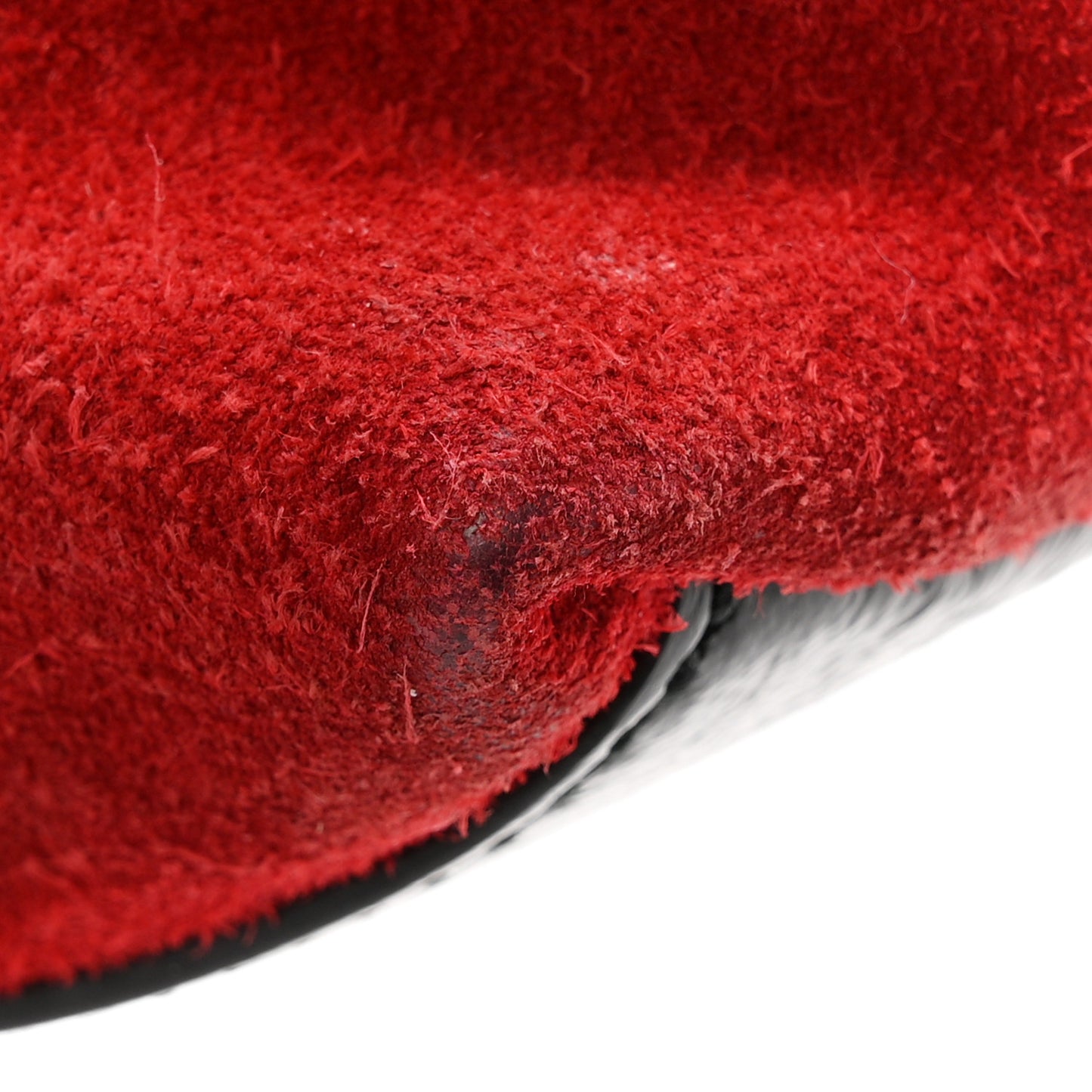 Suede Patent Web GG Small Ophidia Dome Shoulder Bag Hibiscus Red