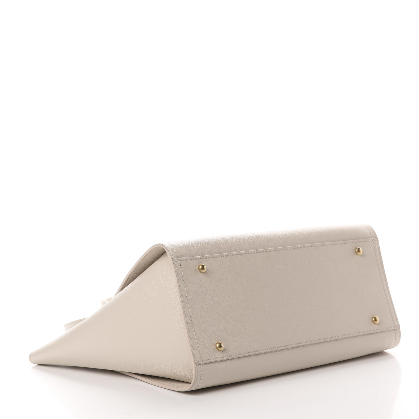 Caviar Small Studded Deauville Tote Ivory