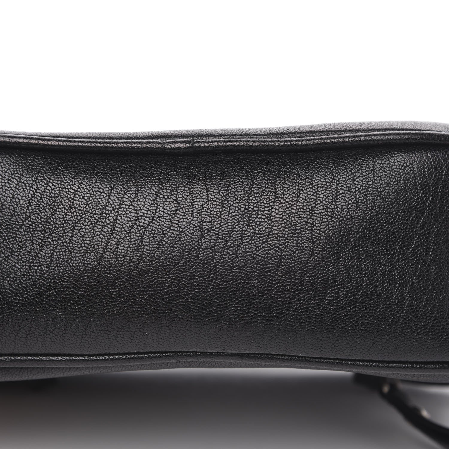 Saint Laurent Lambskin Monogram Lou Belt Bag Black 12 of 13