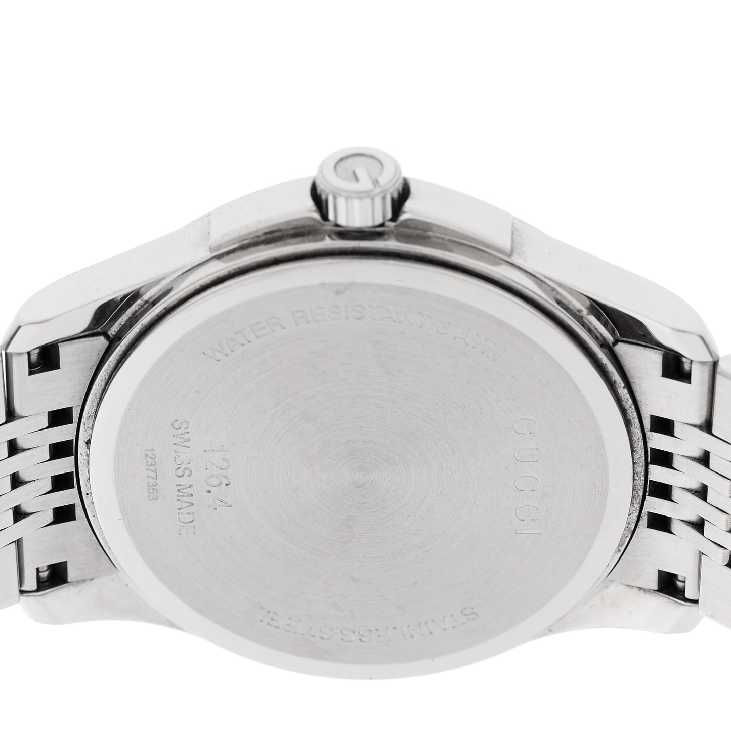 Stainless Steel 38mm G-Timeless Quartz Watch Black