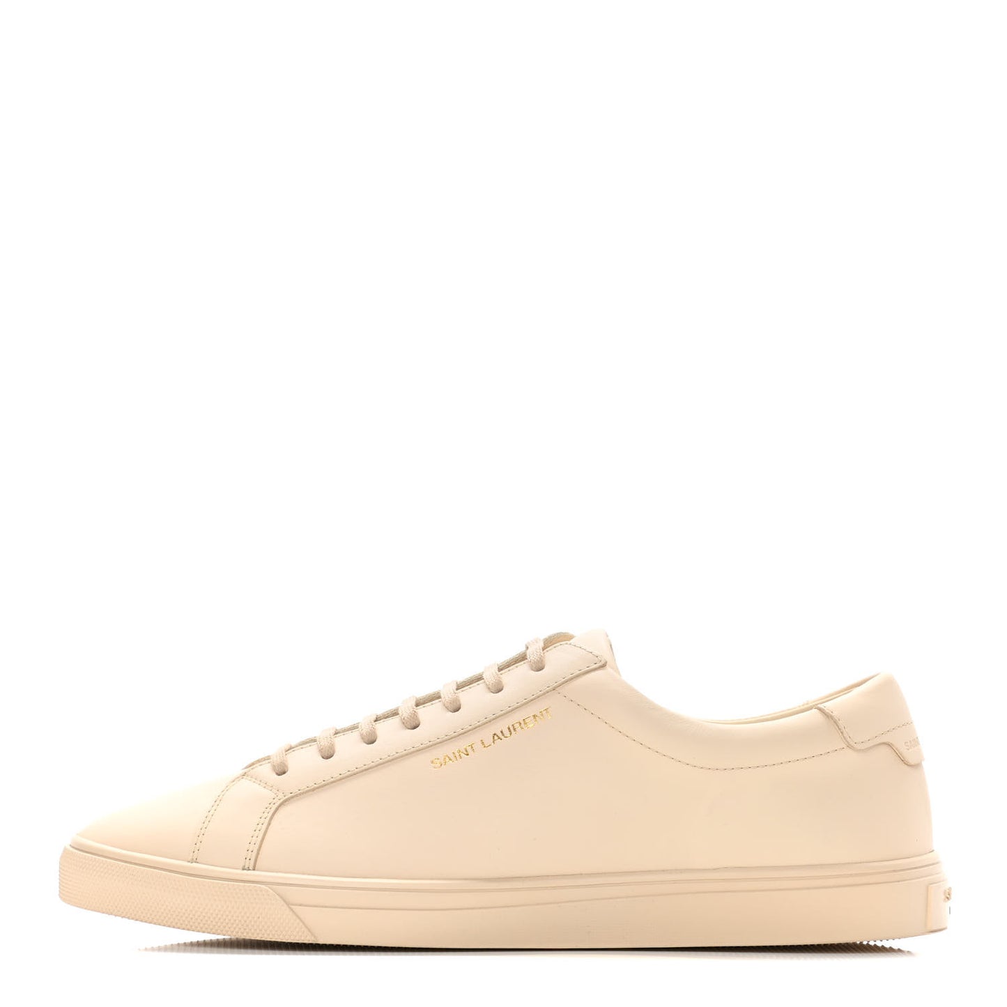 Calfskin Andy Low Top Sneakers 39.5 Dark Coquille
