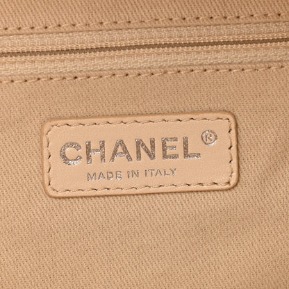 Chanel Caviar Quilted Timeless Bowler Beige 6 of 15