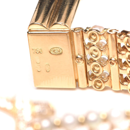 Cartier 18K Yellow Gold Diamond Pearl 26mm Tortue Chinoise Quartz Watch 7 of 7