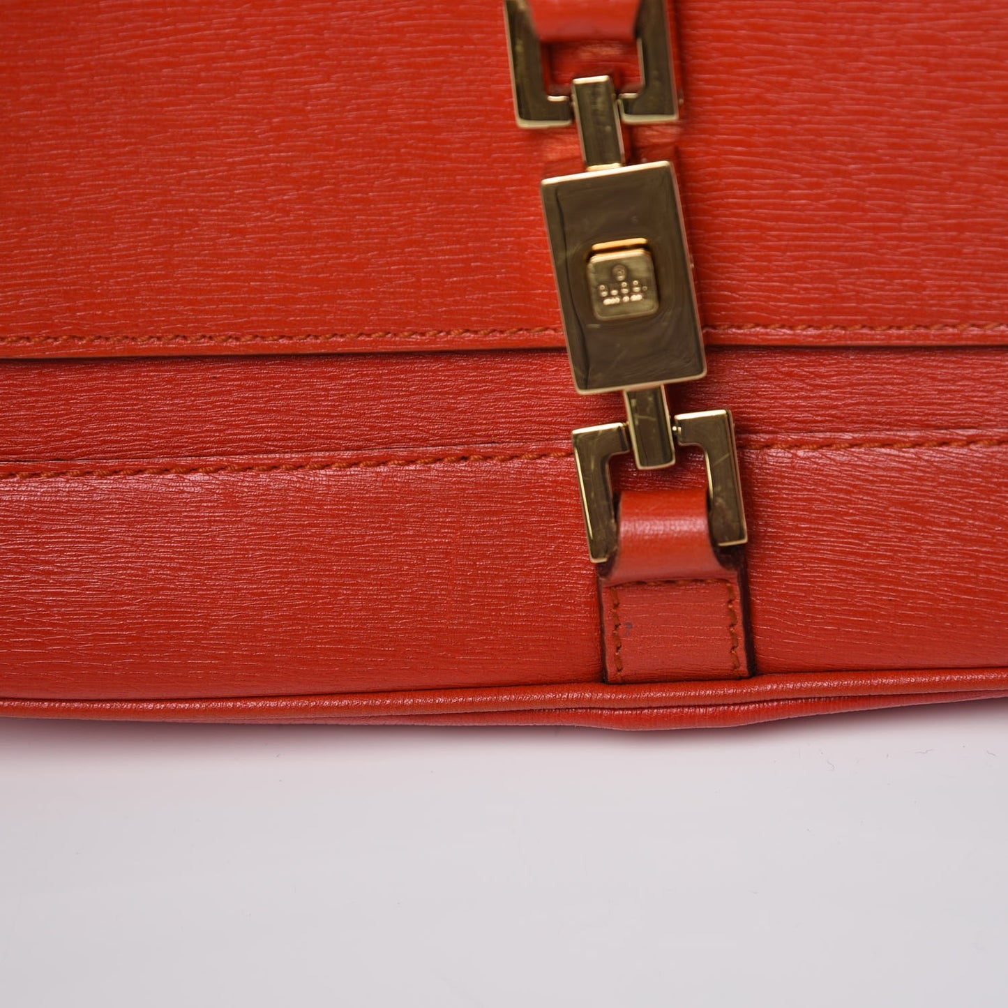 Calfskin Small Jackie O Hobo Red
