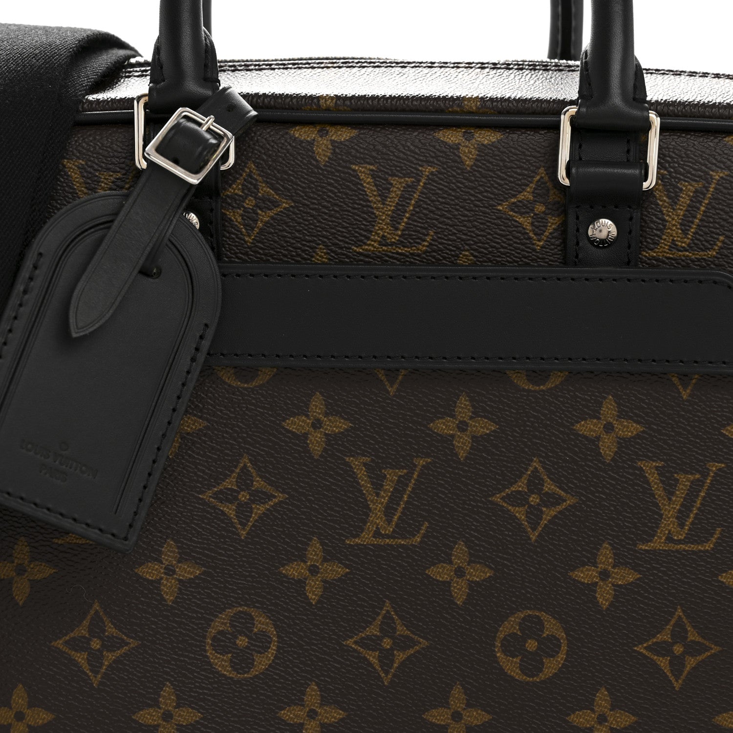 Louis Vuitton Monogram Macassar Porte-Documents Voyage GM 8 of 12