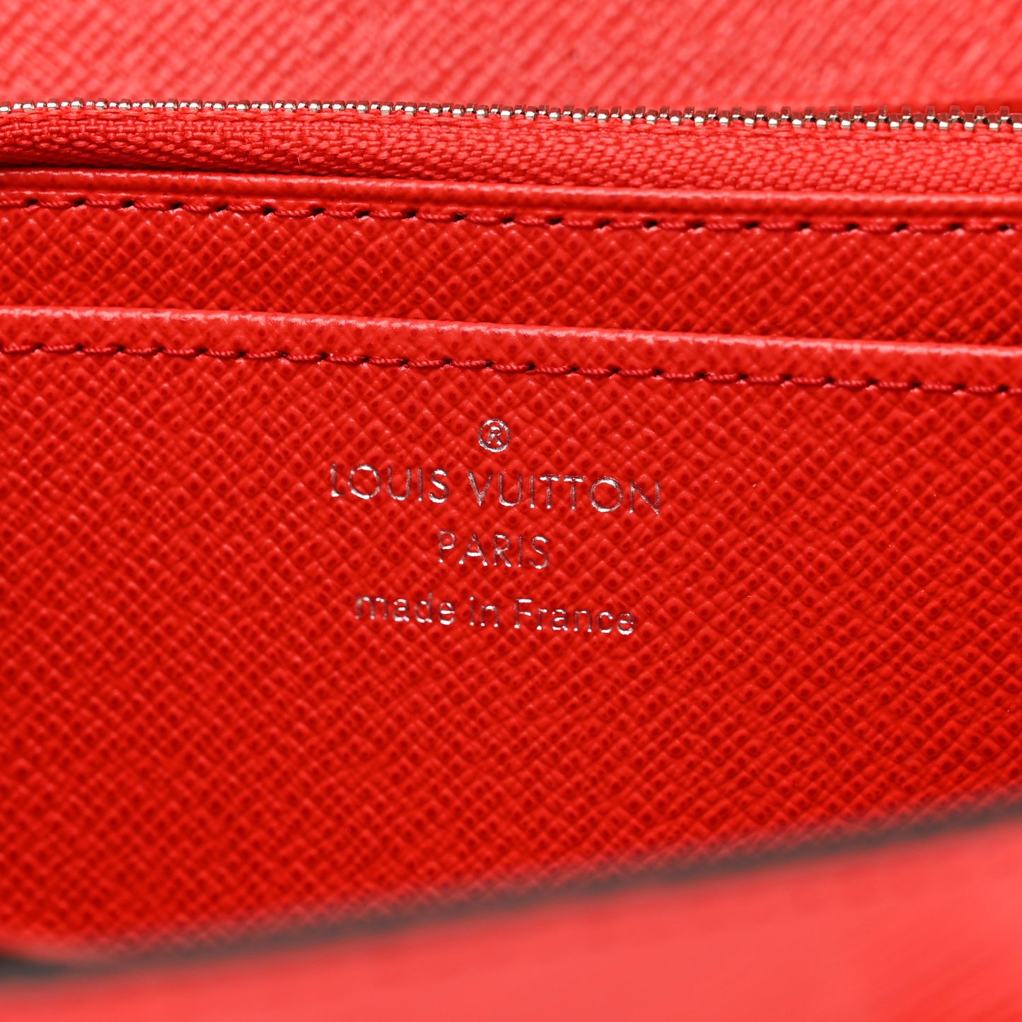 Epi Twist Wallet Coquelicot