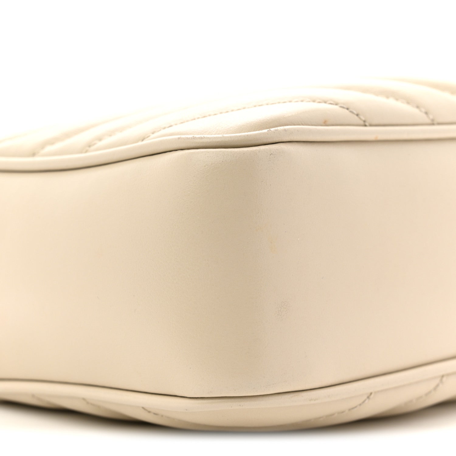Saint Laurent Calfskin Matelasse Monogram Lou Camera Bag Crema Soft 9 of 14