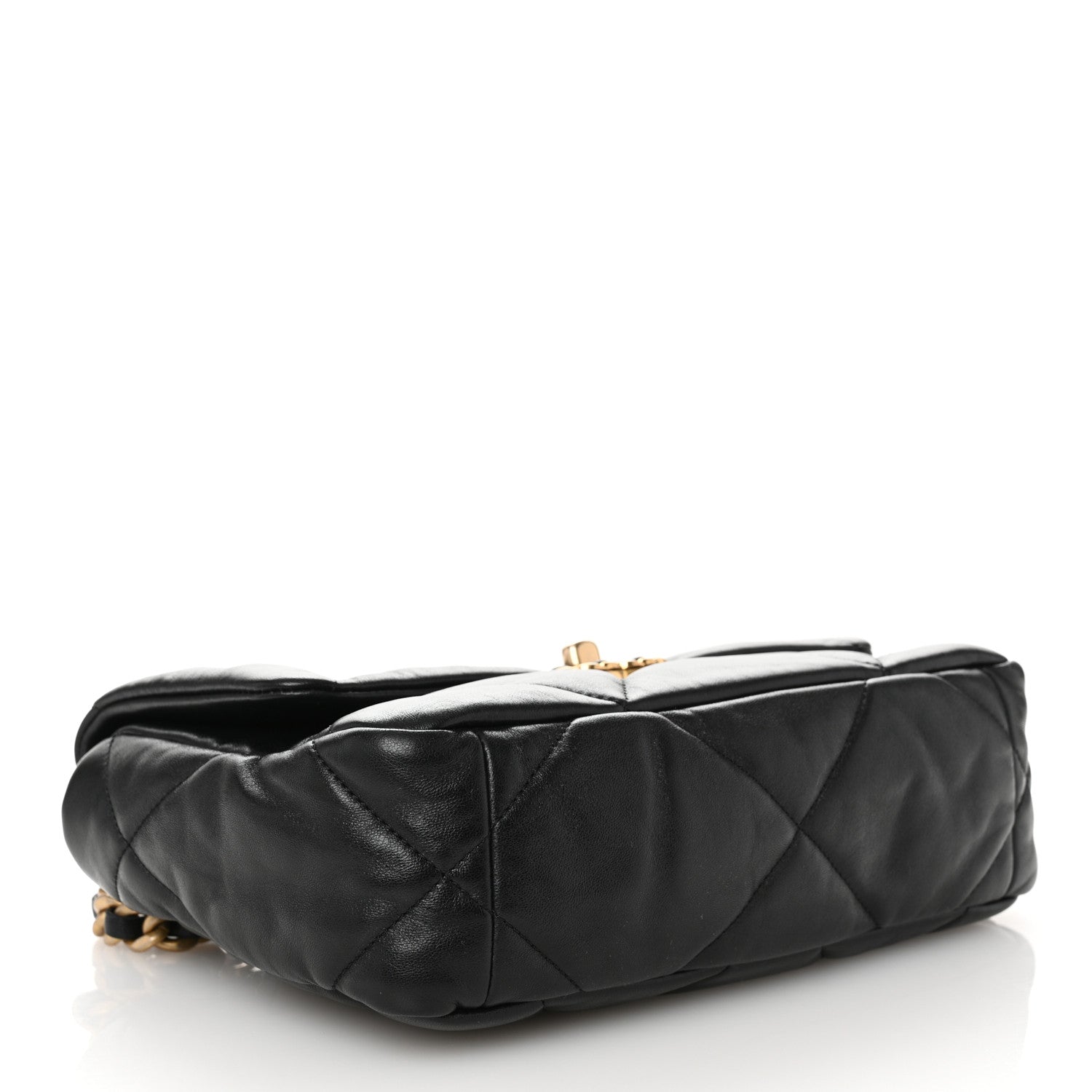 Chanel Lambskin Quilted Medium Chanel 19 Flap Black 4 of 10