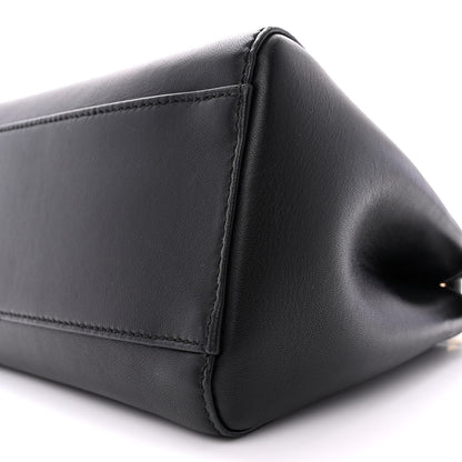 Fendi Nappa Mini Peekaboo Iconic Satchel Black 10 of 10