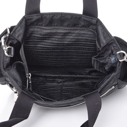 Prada Tessuto Nylon Saffiano Diaper Bag Nero Black 7 of 21