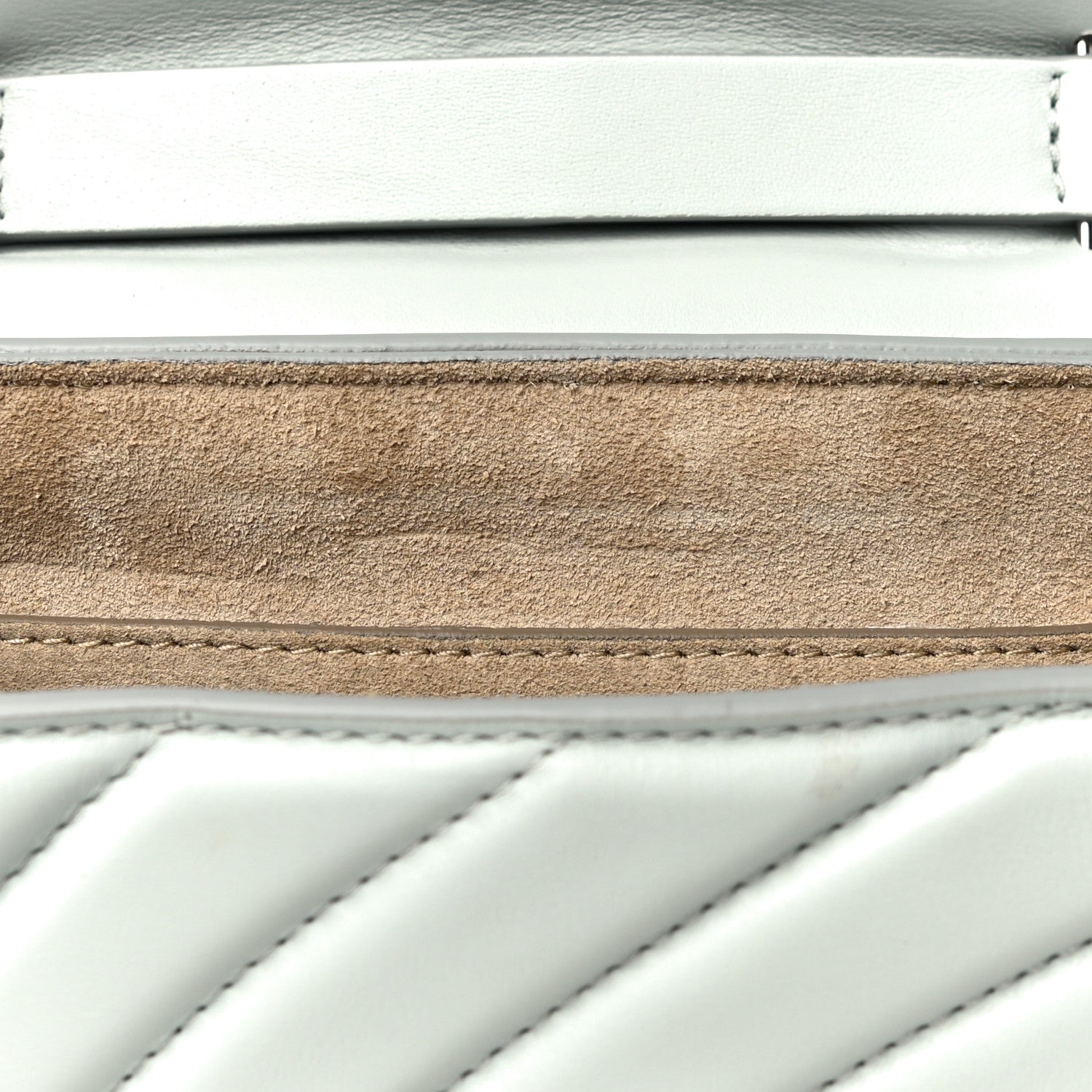 Chloe Calfskin Quilted Mini Drew Bijou Shoulder Bag Airy Grey 11 of 12