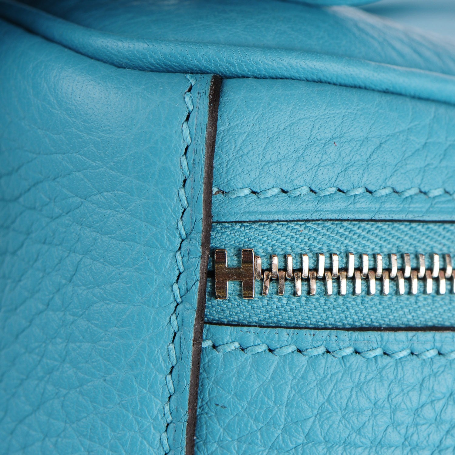 Hermes Taurillon Clemence Lindy 26 Bleu Saint Cyr 8 of 15
