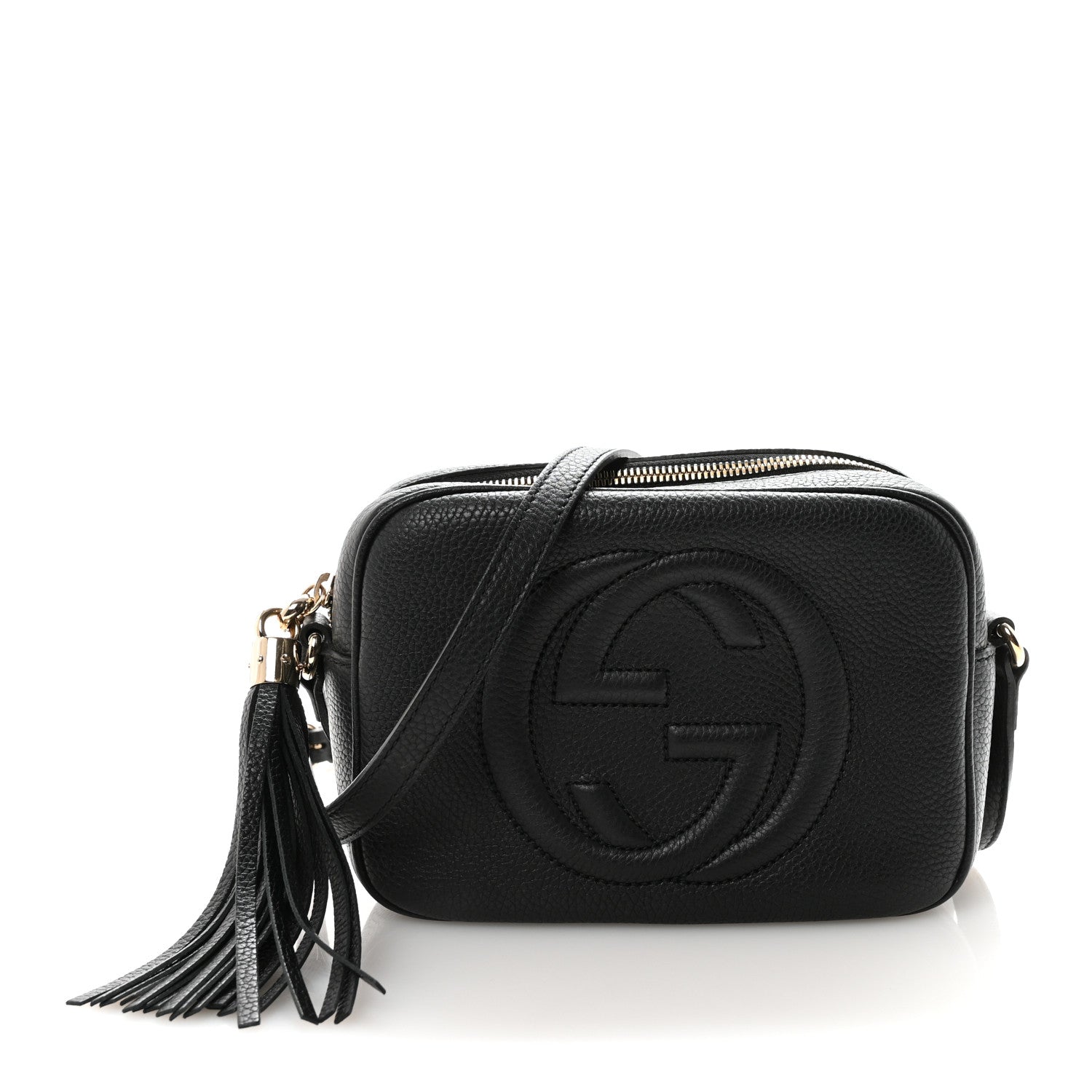 Gucci Pebbled Calfskin Small Soho Disco Bag Black 1 of 10