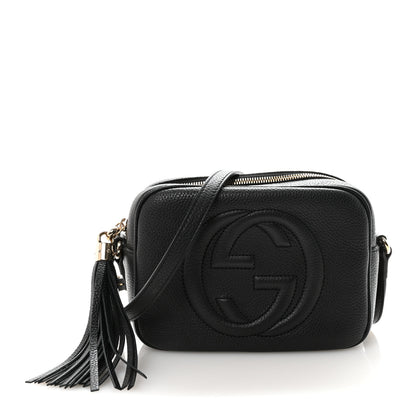 Gucci Pebbled Calfskin Small Soho Disco Bag Black 1 of 10