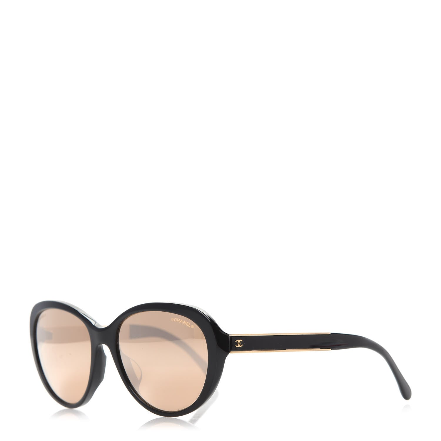 Chanel CC Sunglasses 5269 Gold Black 1 of 7
