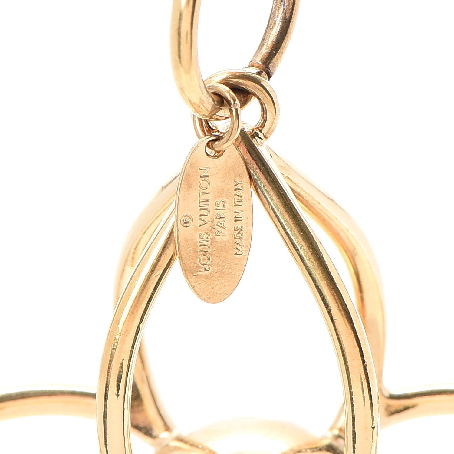 Louis Vuitton Sphere Bag Charm Gold 4 of 5