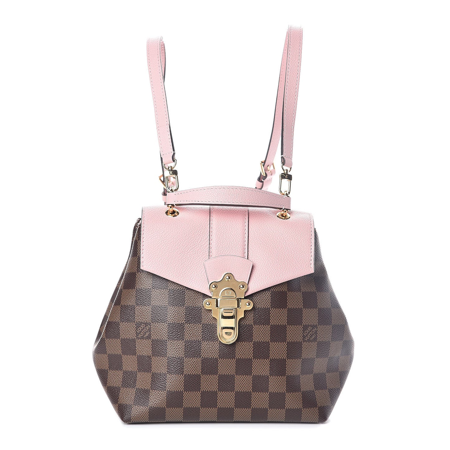 Damier Ebene Clapton Backpack Magnolia