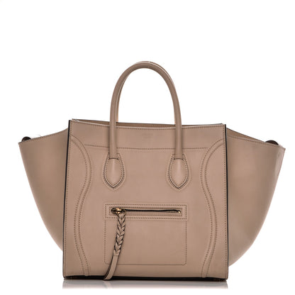 Celine Natural Calfskin Medium Phantom Luggage Sand 1 of 10