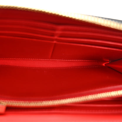 Christian Louboutin Calfskin Panettone Zip Around Wallet Black 5 of 6