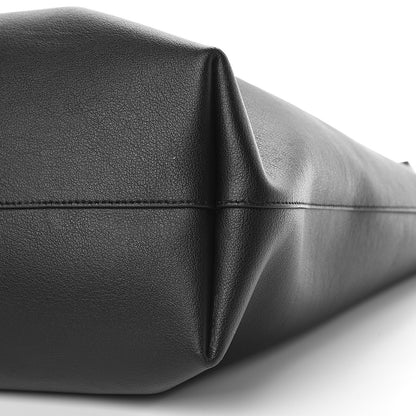 Saint Laurent Calfskin Large Shopping Tote Black 12 of 13