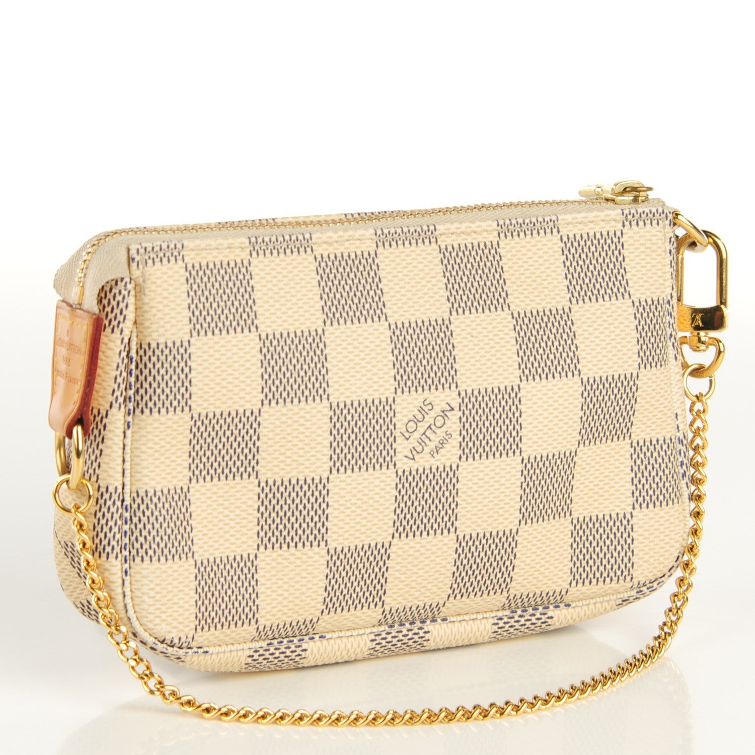 Louis Vuitton Damier Azur Mini Pochette Accessories 3 of 7