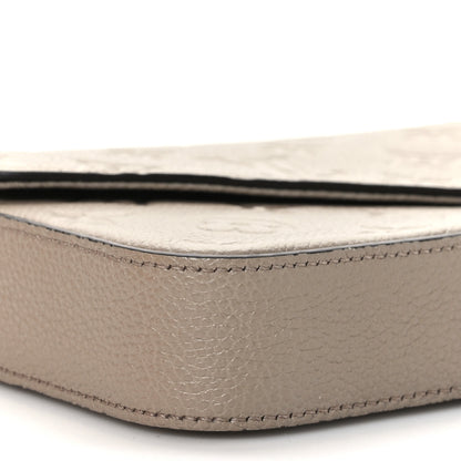 Louis Vuitton Empreinte Pochette Felicie Chain Wallet Tourterelle 7 of 8