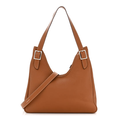 Hermes Taurillon Clemence Massai Cut 32 Gold 1 of 12