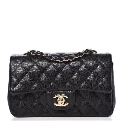 Chanel Caviar Quilted Mini Rectangular Flap Black 1 of 7