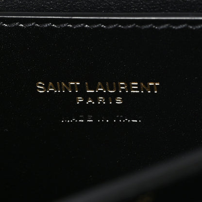 Saint Laurent Box Calfskin Mini Voltaire Shoulder Bag Black 6 of 10