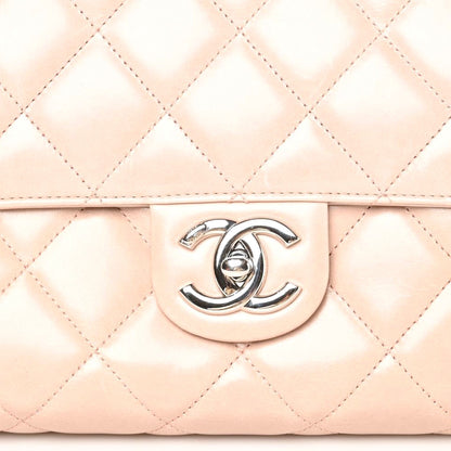 Chanel Glazed Calfskin Quilted Large CC Delivery Tote Light Pink 5 of 9