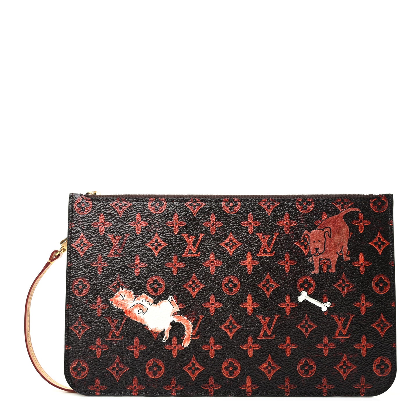 Catogram Neverfull MM GM Pochette Marron