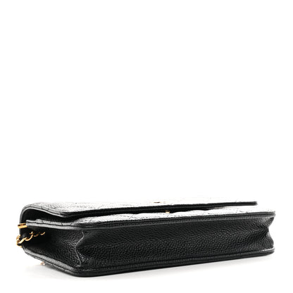 Chanel Caviar Quilted Wallet On Chain WOC Black 4 of 12