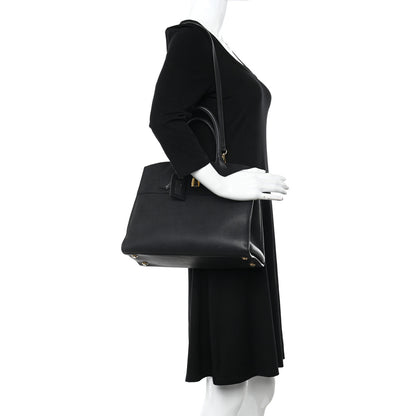 Louis Vuitton Taurillon City Steamer MM Black 3 of 13