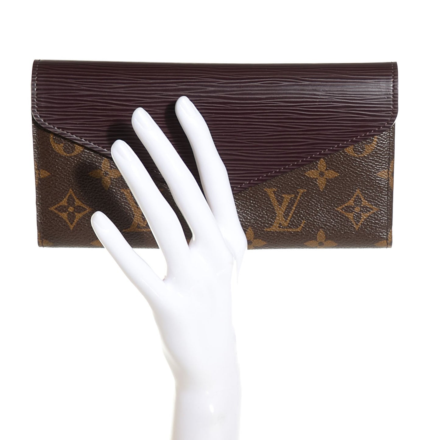 Monogram Epi Marie-Lou Long Wallet Quetsche