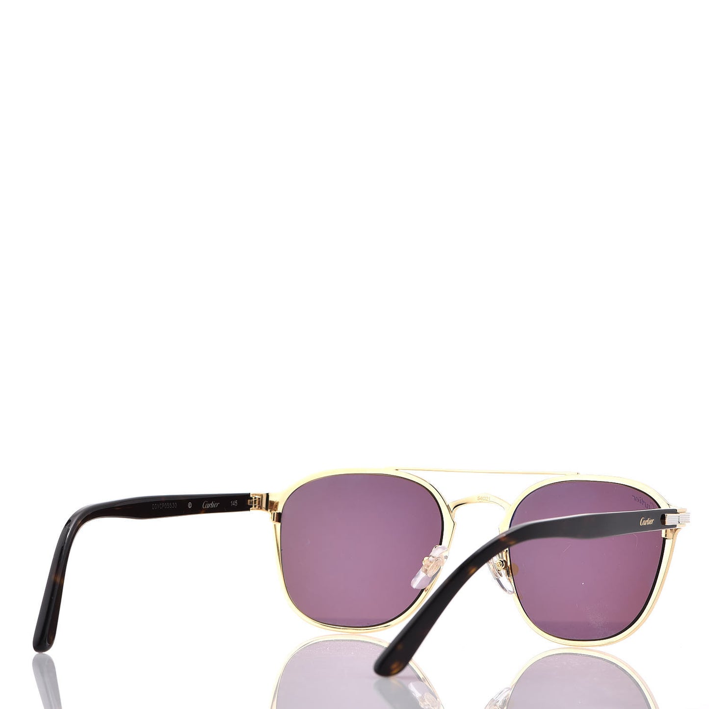 C De Sunglasses Gold Tortoise