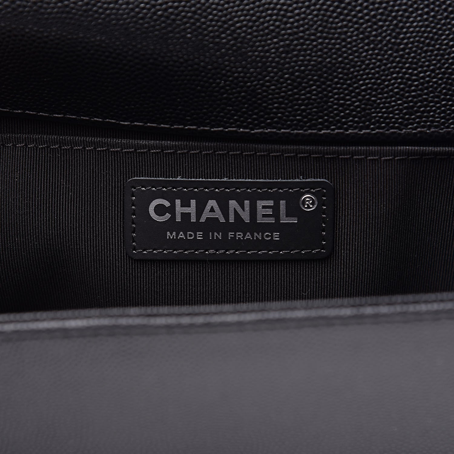 Chanel Caviar Quilted Medium Boy Flap Black 6 of 12