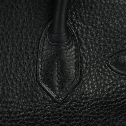 Hermes Taurillon Clemence Birkin 30 Black 31 of 31