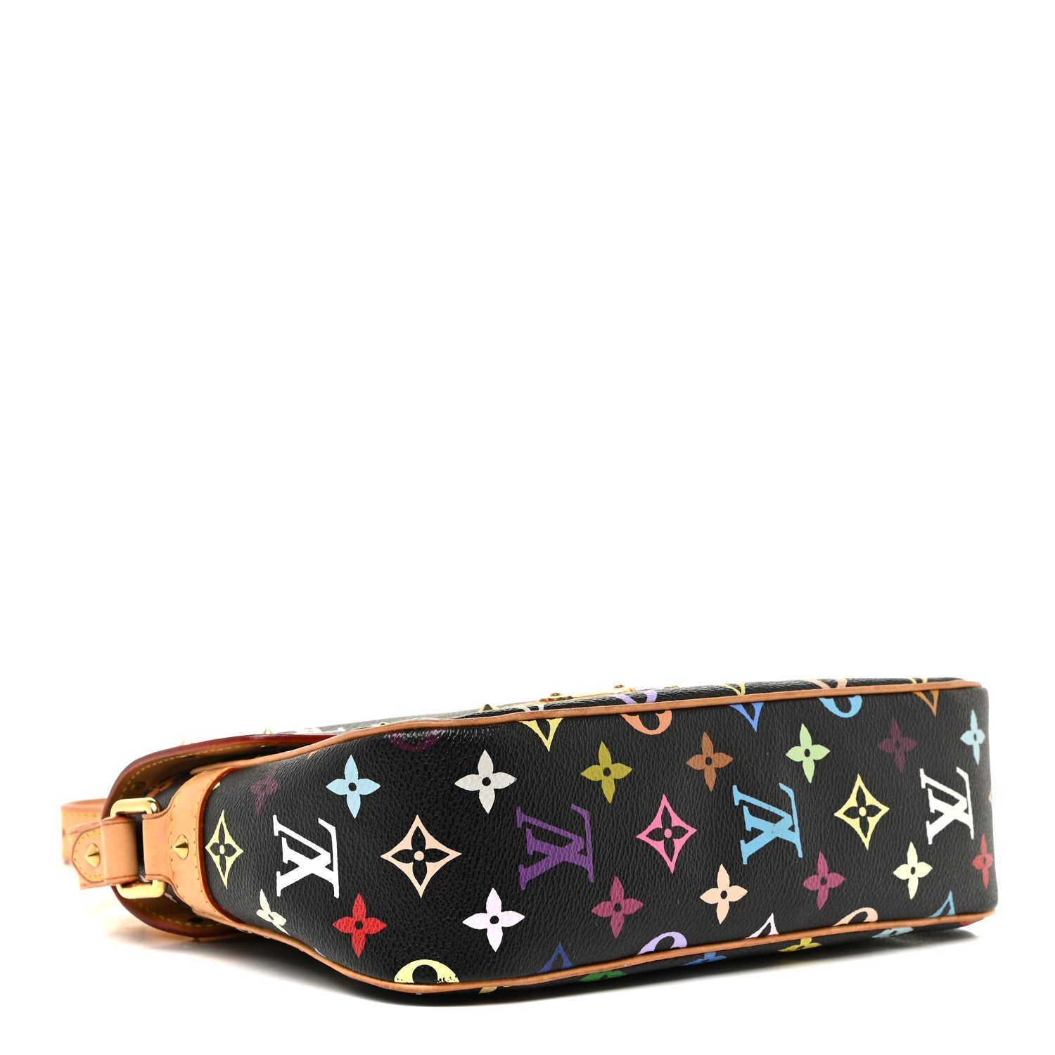 Louis Vuitton Monogram Multicolor Sologne Black 4 of 29